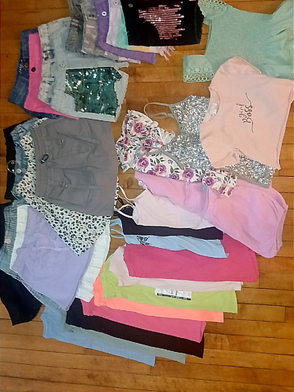 Bundle 1# Little Girl Size 5T Summer Bundle
